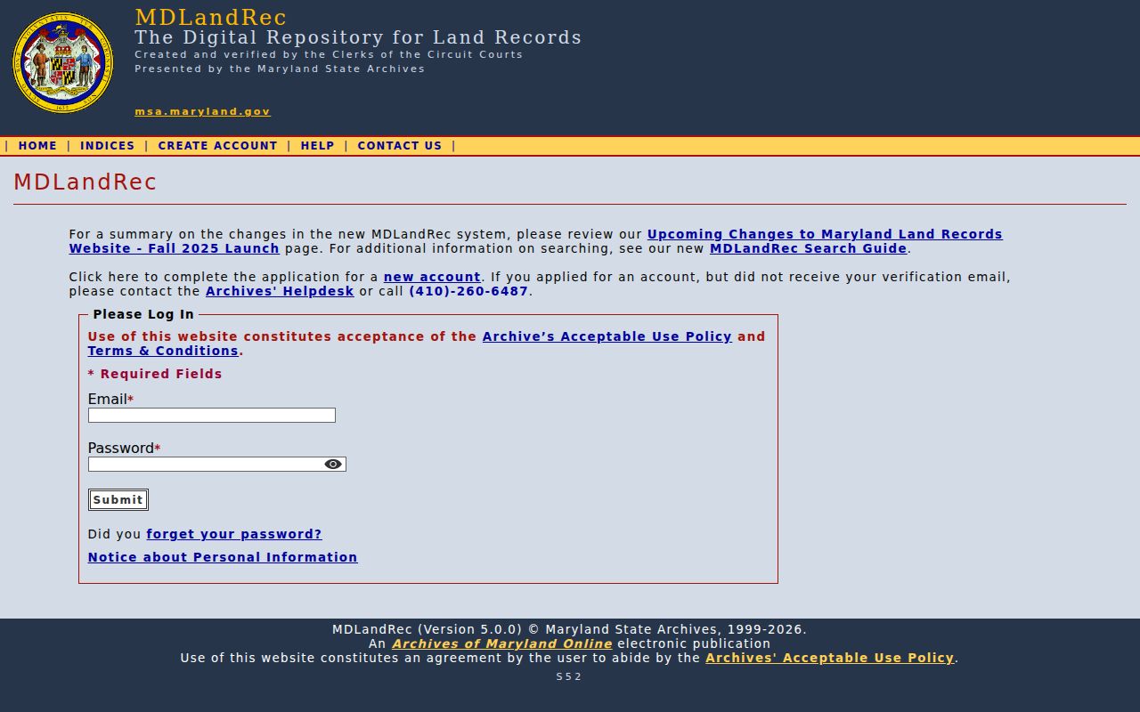 MDLandRec land record search used for Montgomery County people research