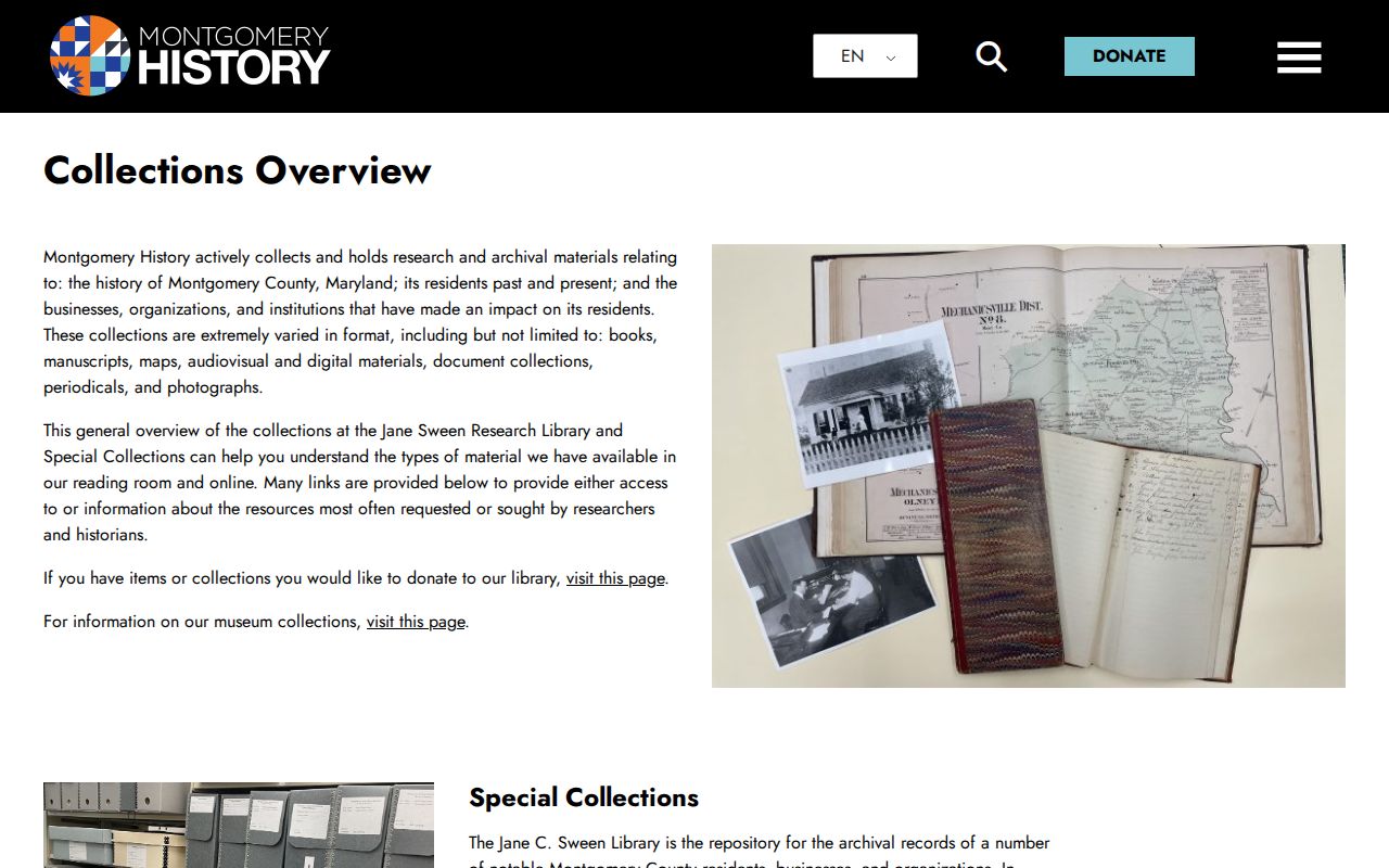 Montgomery County people directories source for Sween historical collections